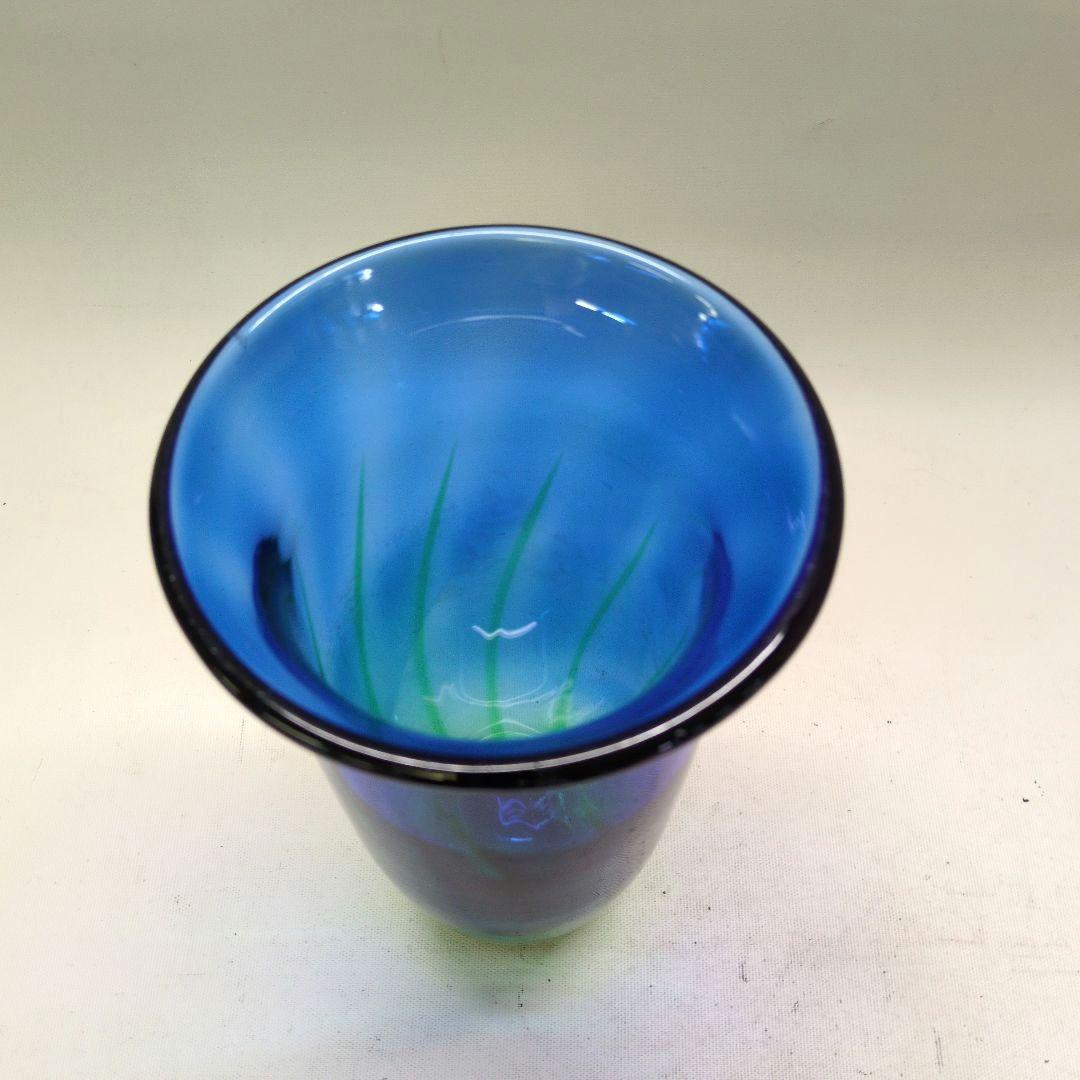 ガラス花器　池坊好み　池坊花器