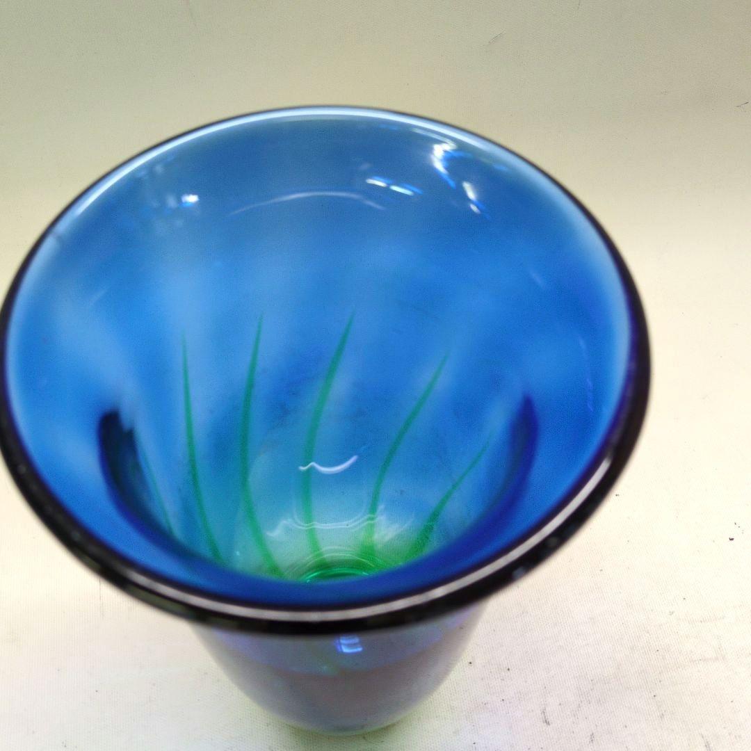 ガラス花器　池坊好み　池坊花器