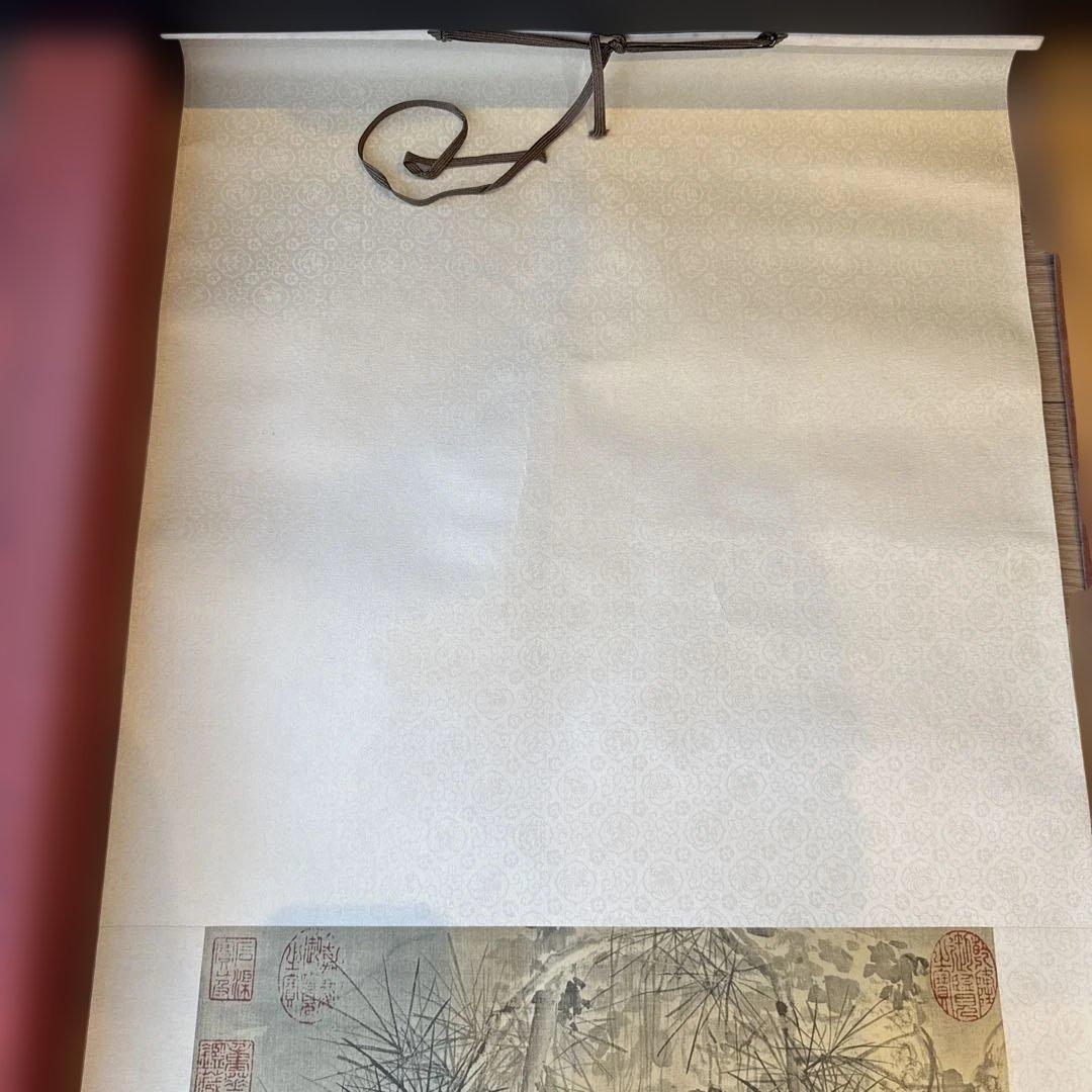 掛け軸　掛軸　絹本　骨董品　古美術品　3点