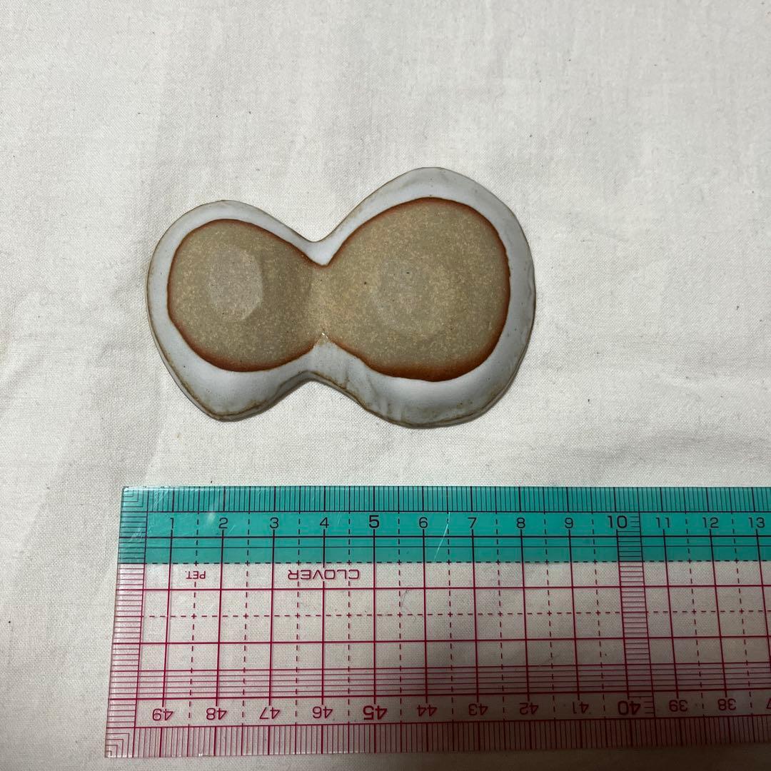 美品　キエリ舎　豆皿　4点セット　鳥　蝶々　ハリネズミ　ライオン　小皿