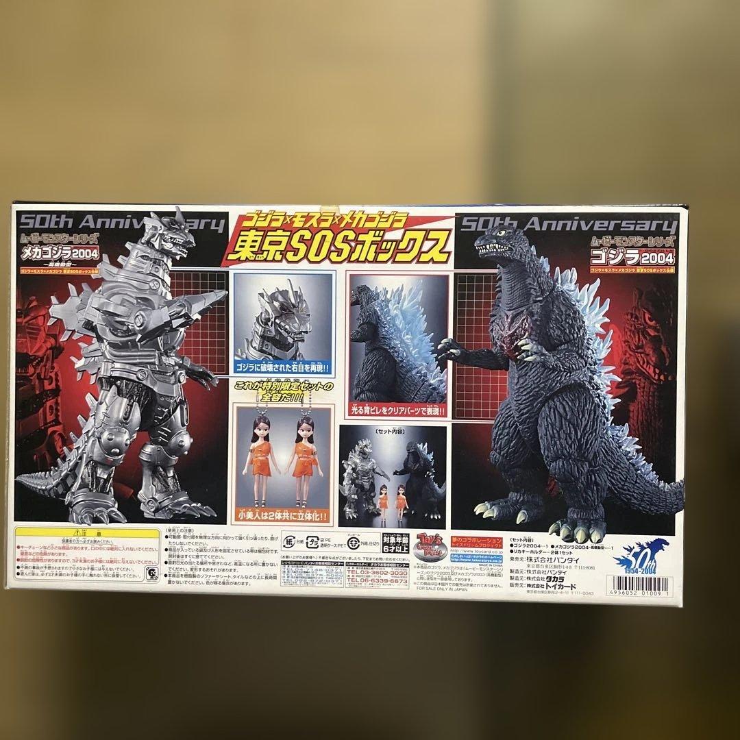 【未開封未使用】東京SOSボックス ゴジラ メカゴジラセット　特別限定版