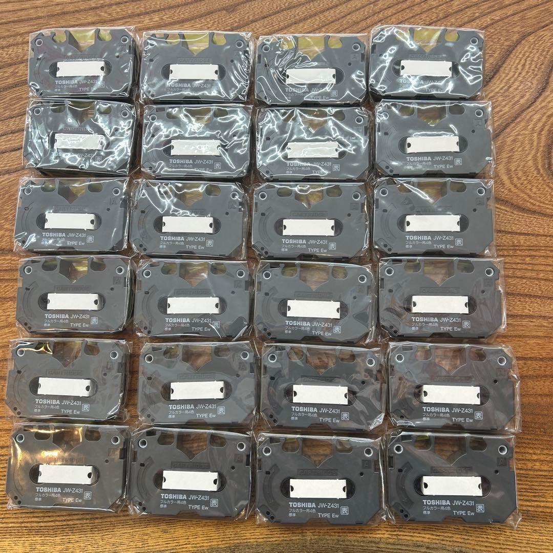 TOSHIBA JW-Z437タイプEw インクリボン 24個入り
