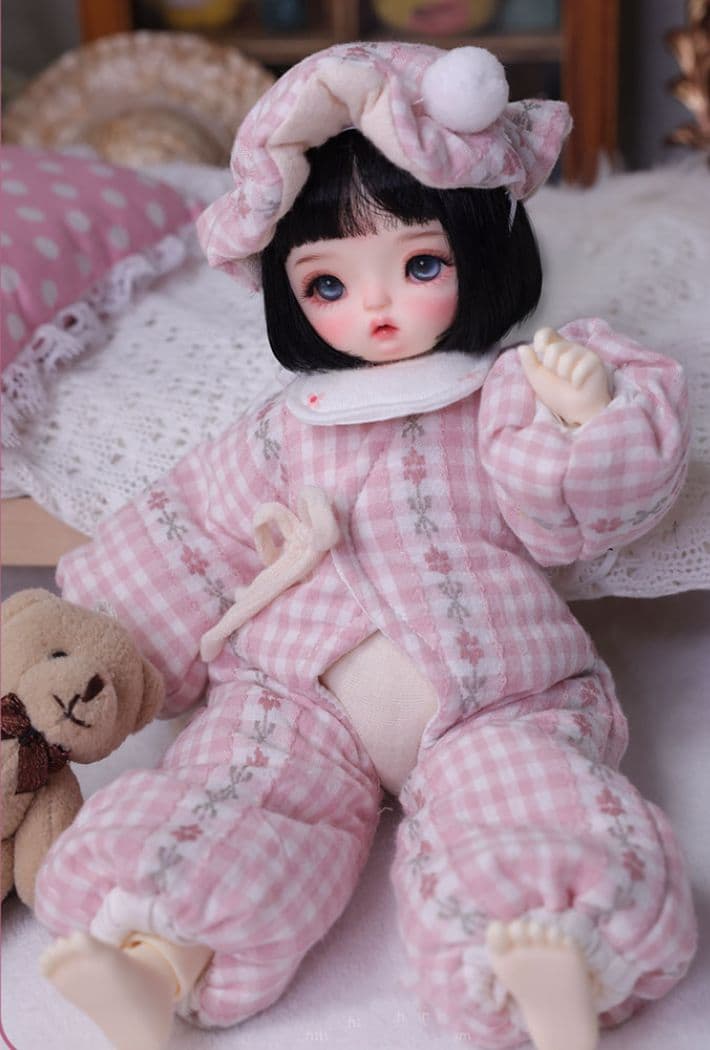 K01 BJD 1/6 ドール本体　球体関節人形 ハンドメイド