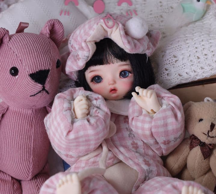 K01 BJD 1/6 ドール本体　球体関節人形 ハンドメイド