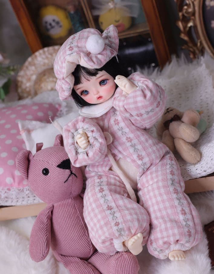 K01 BJD 1/6 ドール本体　球体関節人形 ハンドメイド