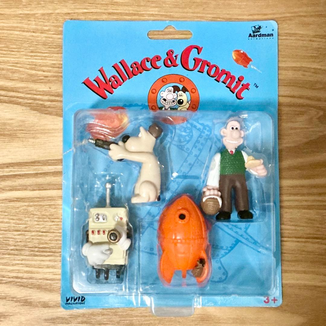 レア！未開封☆美品　ウォレスとグルミット チーズホリデー　フィギュアセット
