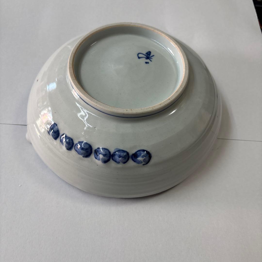 茶道具　古染付あわび菓子器未使用です。
