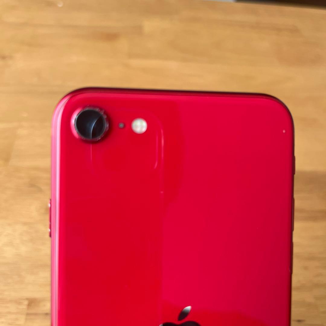 Apple iPhone SE第２世代　128GB レッド スマホケース付き