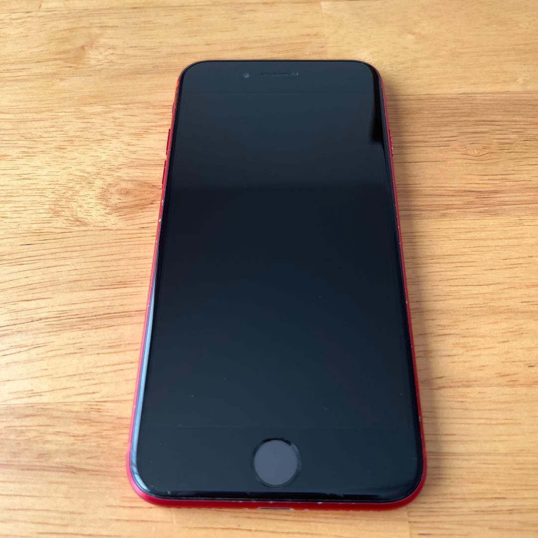Apple iPhone SE第２世代　128GB レッド スマホケース付き
