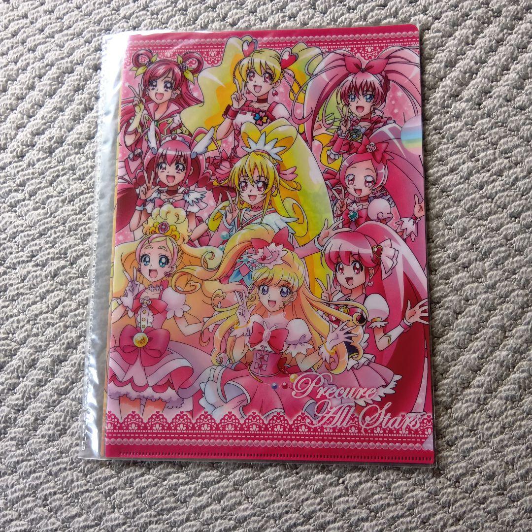 プリキュア色紙アートクリアファイルミニフィギュアまとめ売り