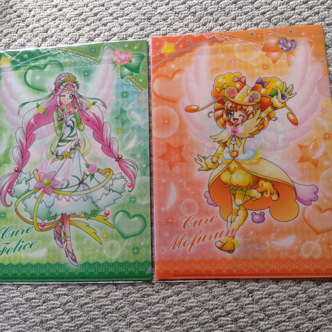 プリキュア色紙アートクリアファイルミニフィギュアまとめ売り