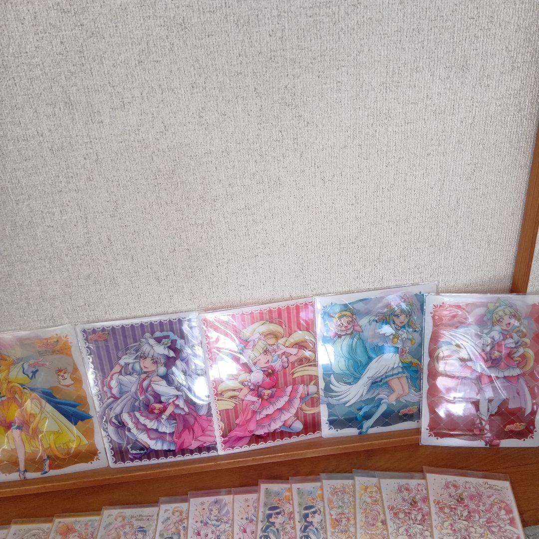 プリキュア色紙アートクリアファイルミニフィギュアまとめ売り