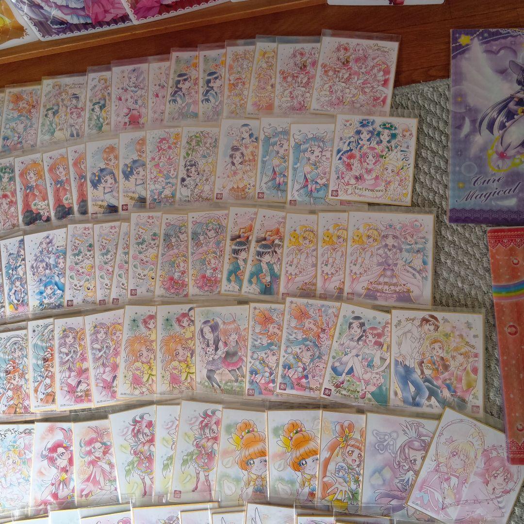 プリキュア色紙アートクリアファイルミニフィギュアまとめ売り