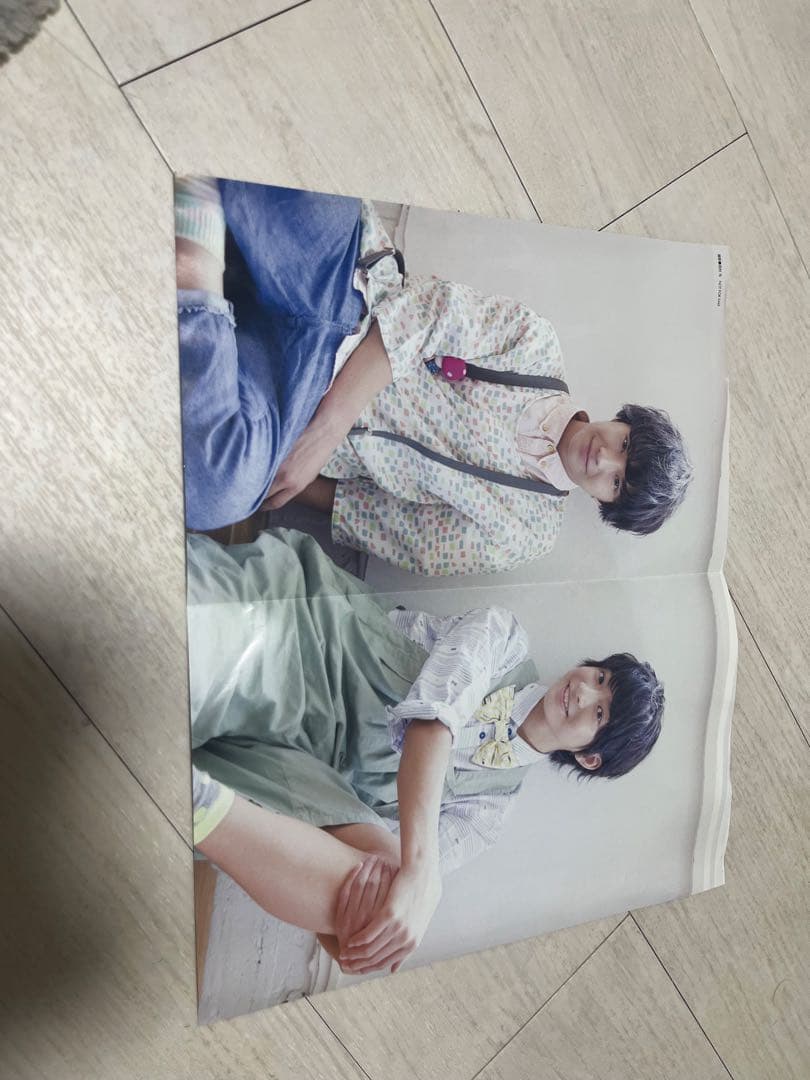 【当時物】m!lk さくらしめじ ポスター