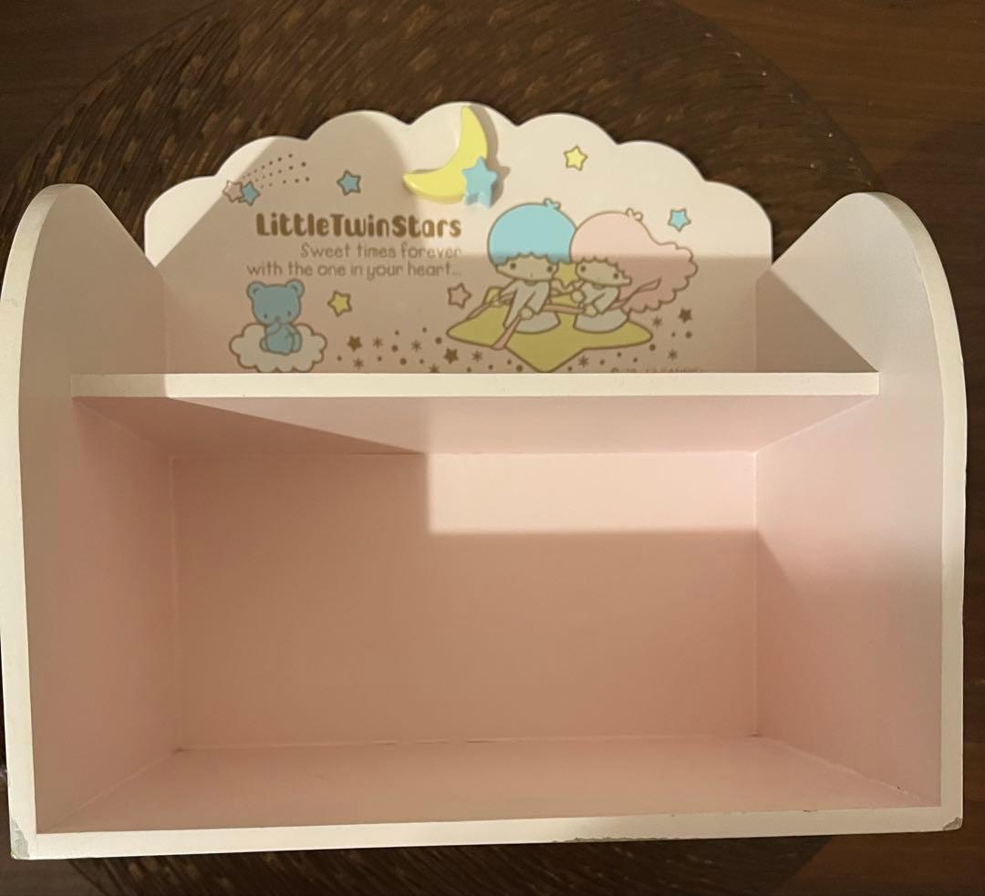 リトルツインスターズ キキララ 木製チェスト ピンク サンリオ