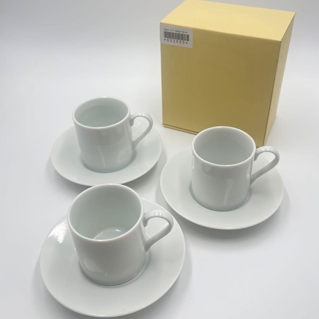 【白磁まとめ売り②】キルンアート9点　カップ&ソーサー　ポーセラーツ