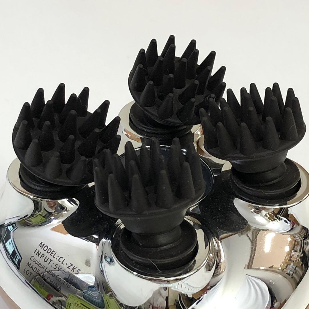 【369】ゾーガンキンスカルプ 頭皮マッサージ器 ゴールド 美品