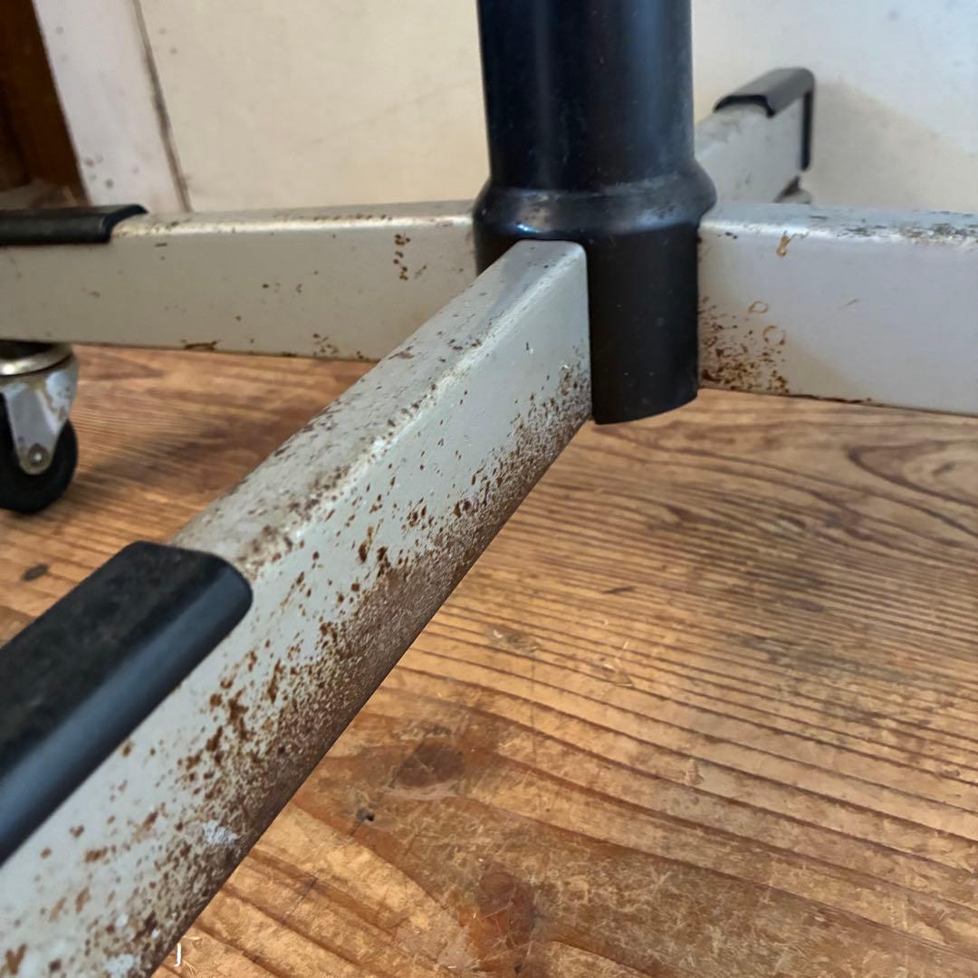 国産ヴィンテージ インダストリアル アームチェア キャスター 高さ調整 ②