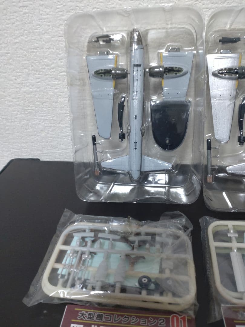 【未使用】 エフトイズ 大型機コレクション2 01 四式重爆撃機 飛龍 ３点