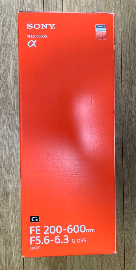 いいえ、彼は首を横に振る　SONY FE 200-600mm