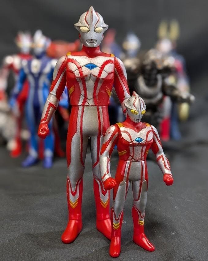 ウルトラマンコスモス・マックス・メビウス（バンダイ）10体セット＋３