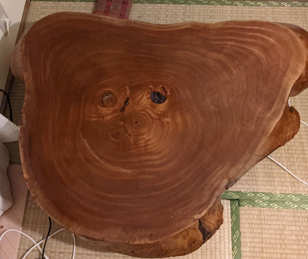 福島県産　欅　座卓