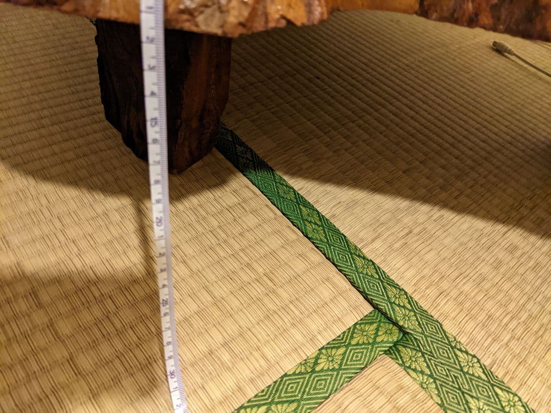 福島県産　欅　座卓