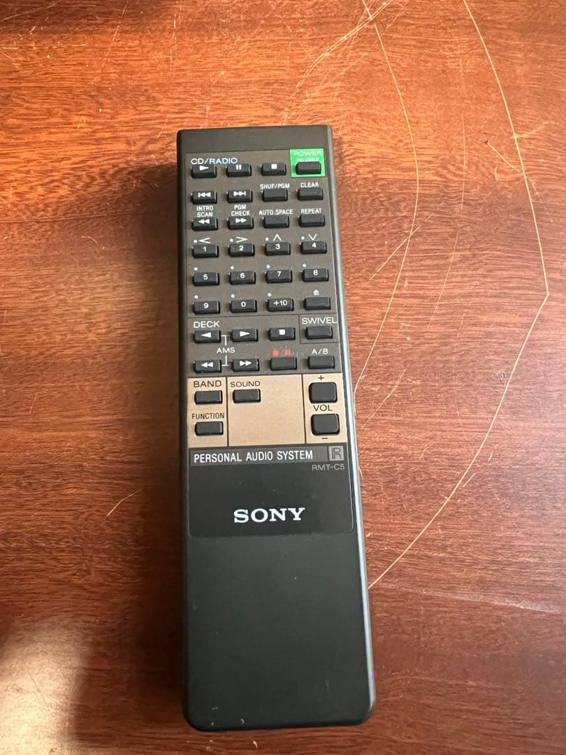 ラジオ・コンポ SONY ZS-5