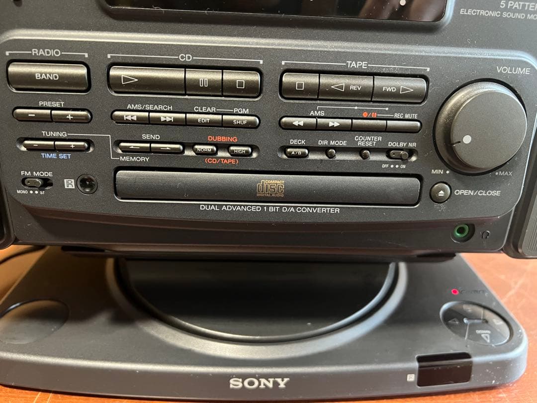 ラジオ・コンポ SONY ZS-5