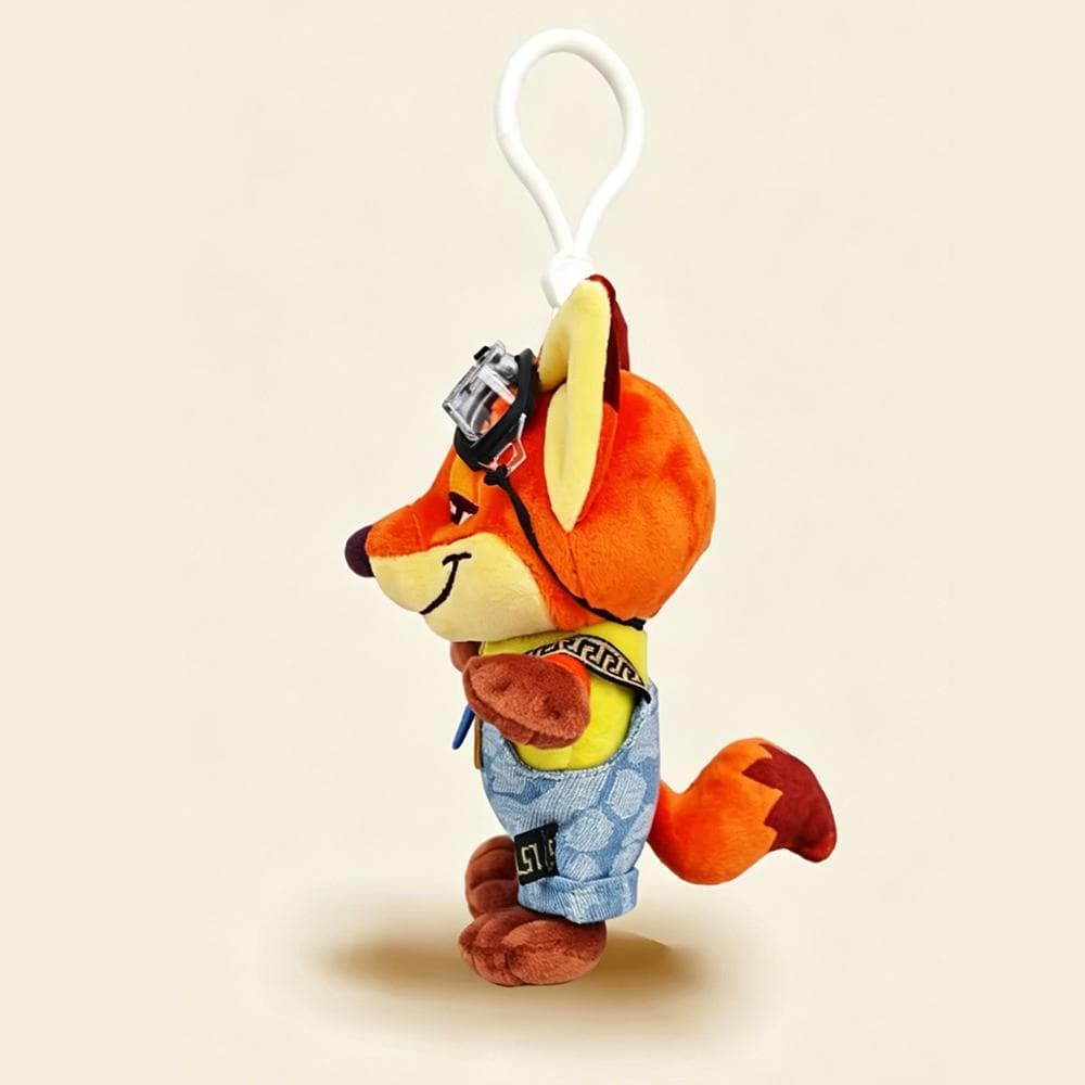 ズートピア ニック ぬいぐるみ バッグチャーム ゴーグル付き ディズニー