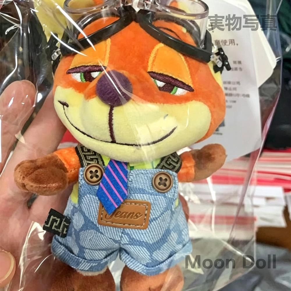 ズートピア ニック ぬいぐるみ バッグチャーム ゴーグル付き ディズニー