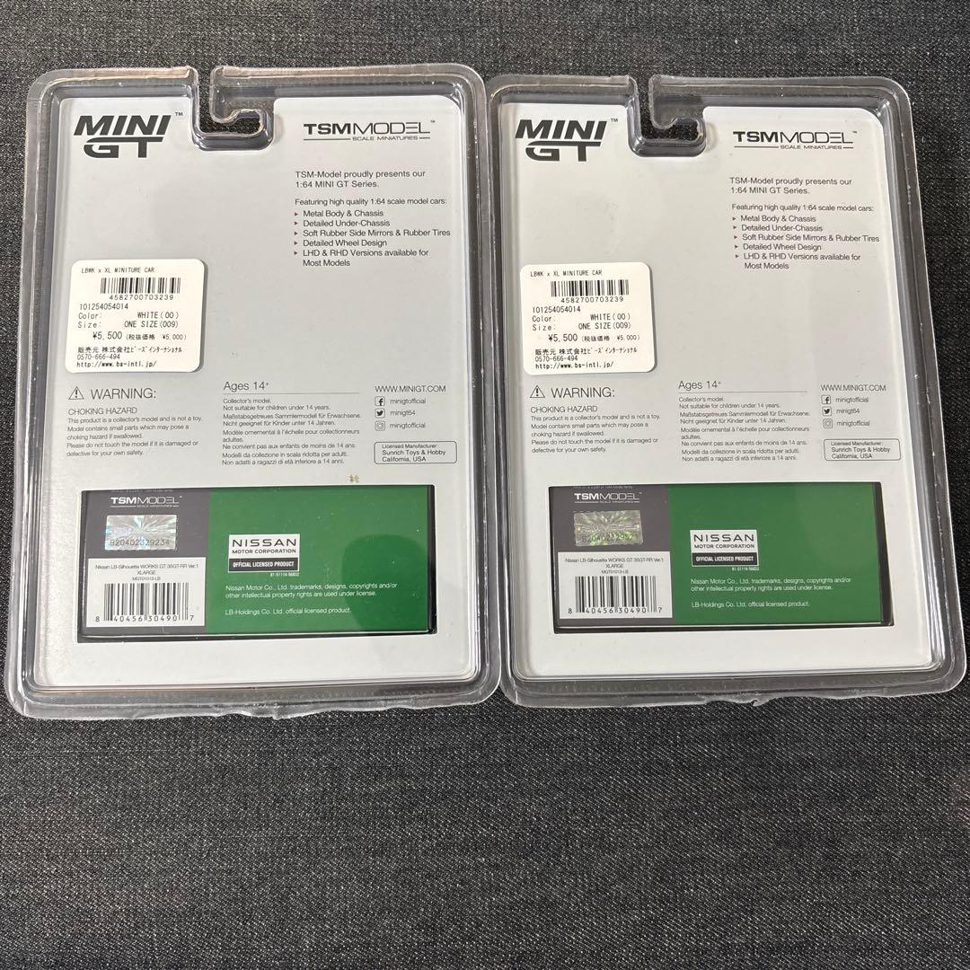 MINI GT lbwk xlarge コラボミニカー　2台セット②