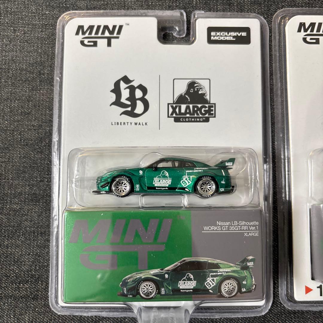 MINI GT lbwk xlarge コラボミニカー　2台セット②