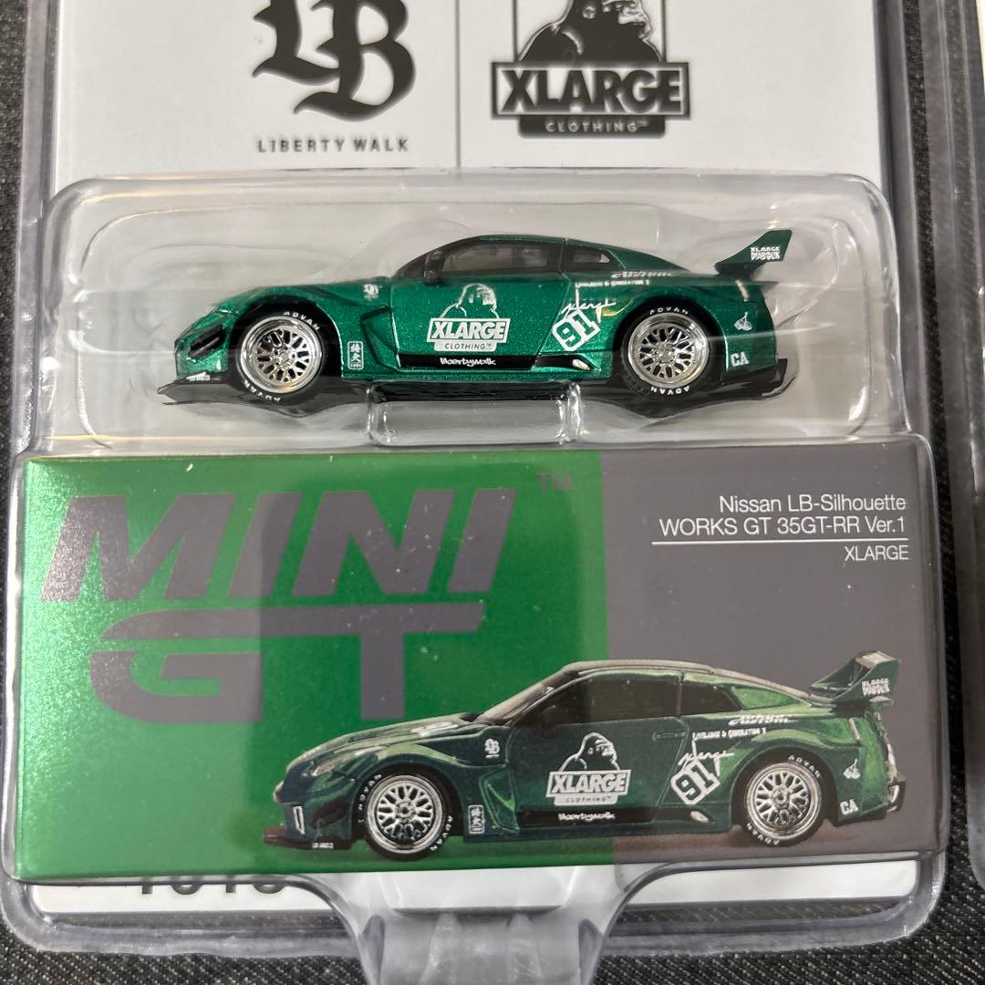 MINI GT lbwk xlarge コラボミニカー　2台セット②