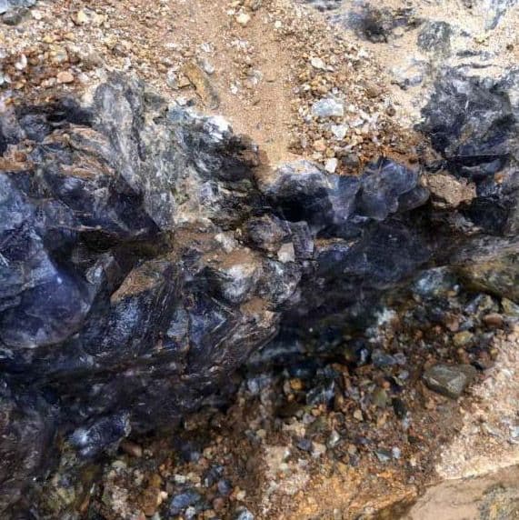 ナイジェリア Akwana産 フローライト01