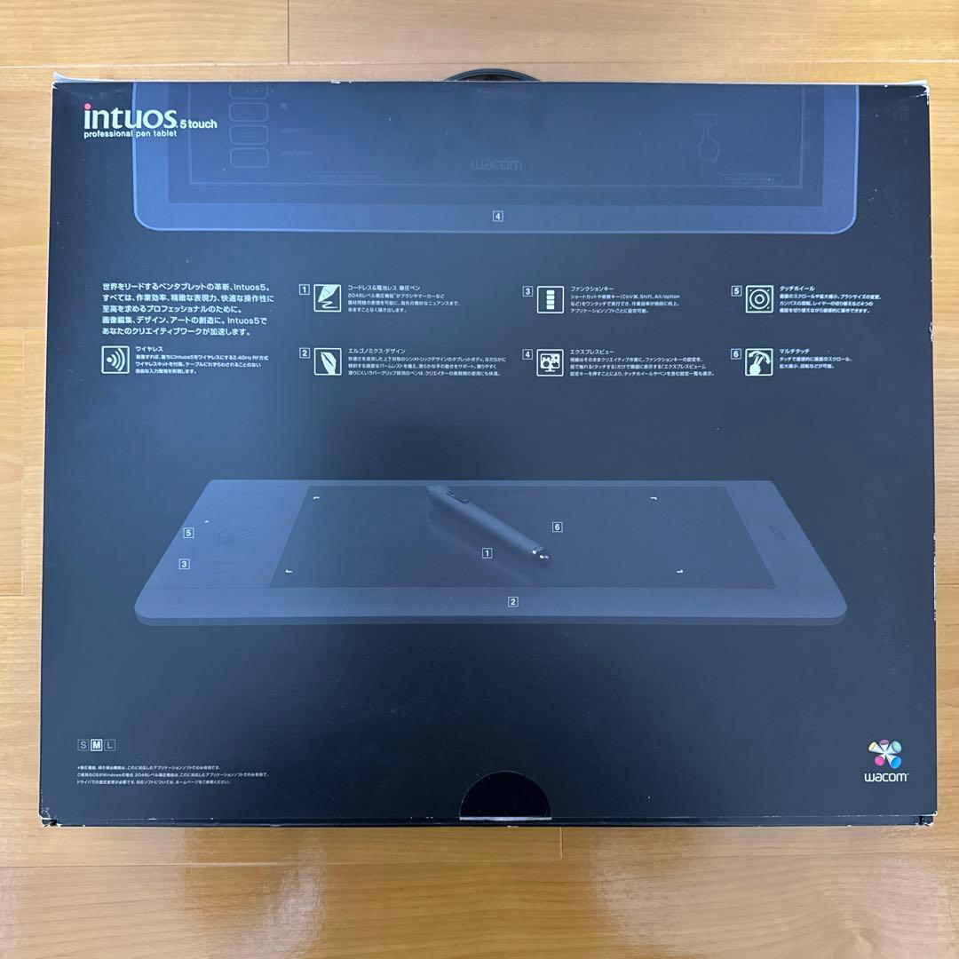 wacom ペンタブレット intuos5 touch PTH-650/K0