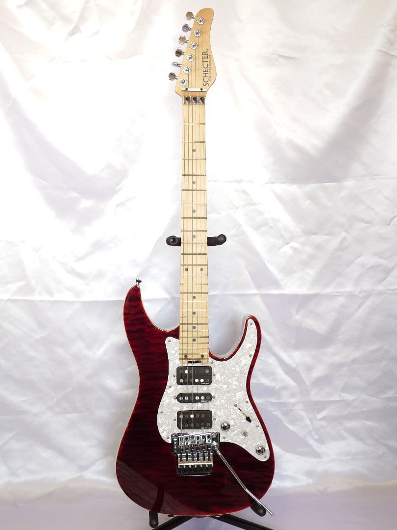 ギター SCHECTER SD-2-24 BW RED/M