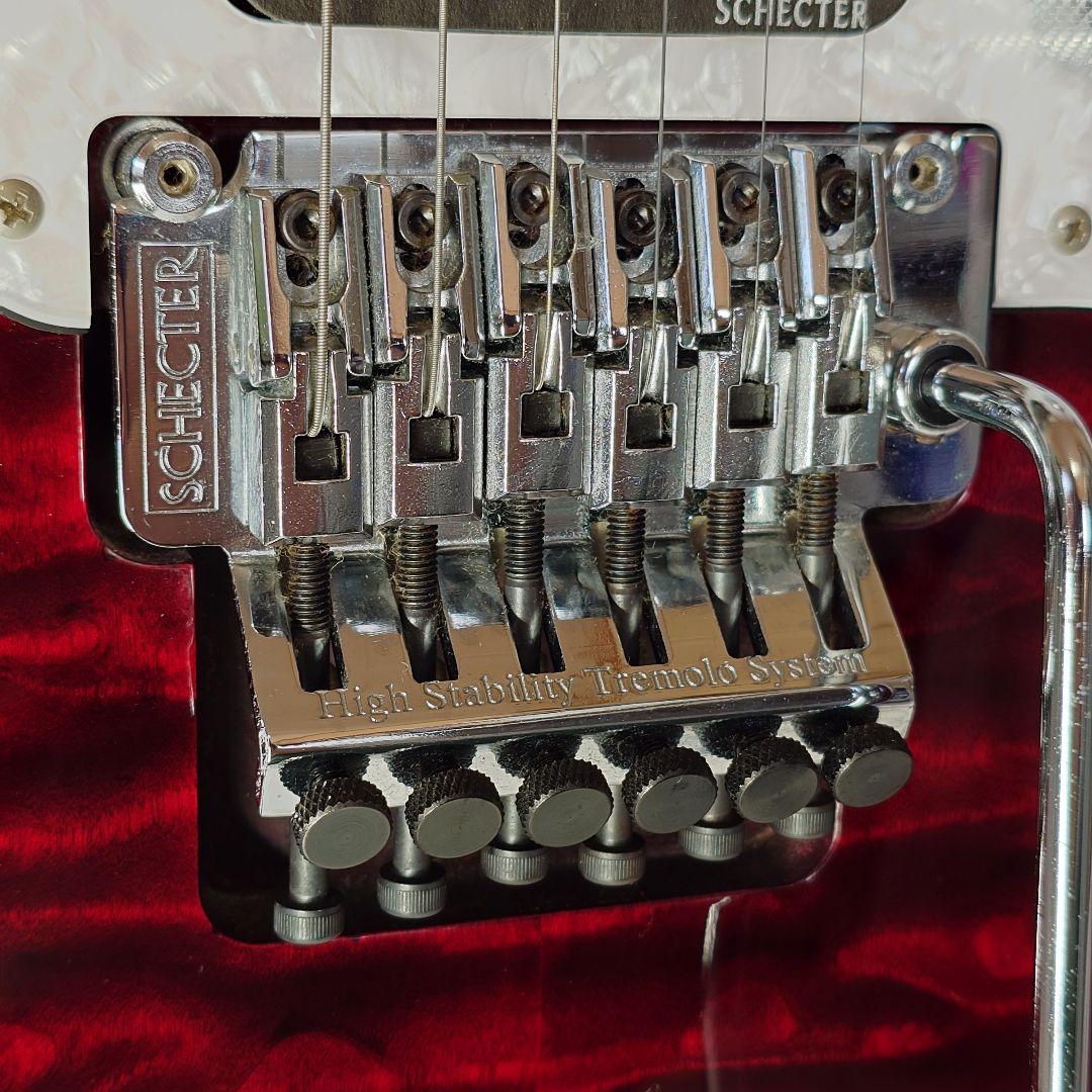 ギター SCHECTER SD-2-24 BW RED/M