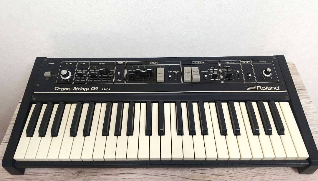 【希少】Roland RS-09 シンセサイザー 純正ハードケース付き