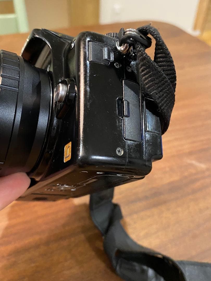 LUMIX G1 ミラーレス一眼タムロン28-70mmマクロオールドレンズ付