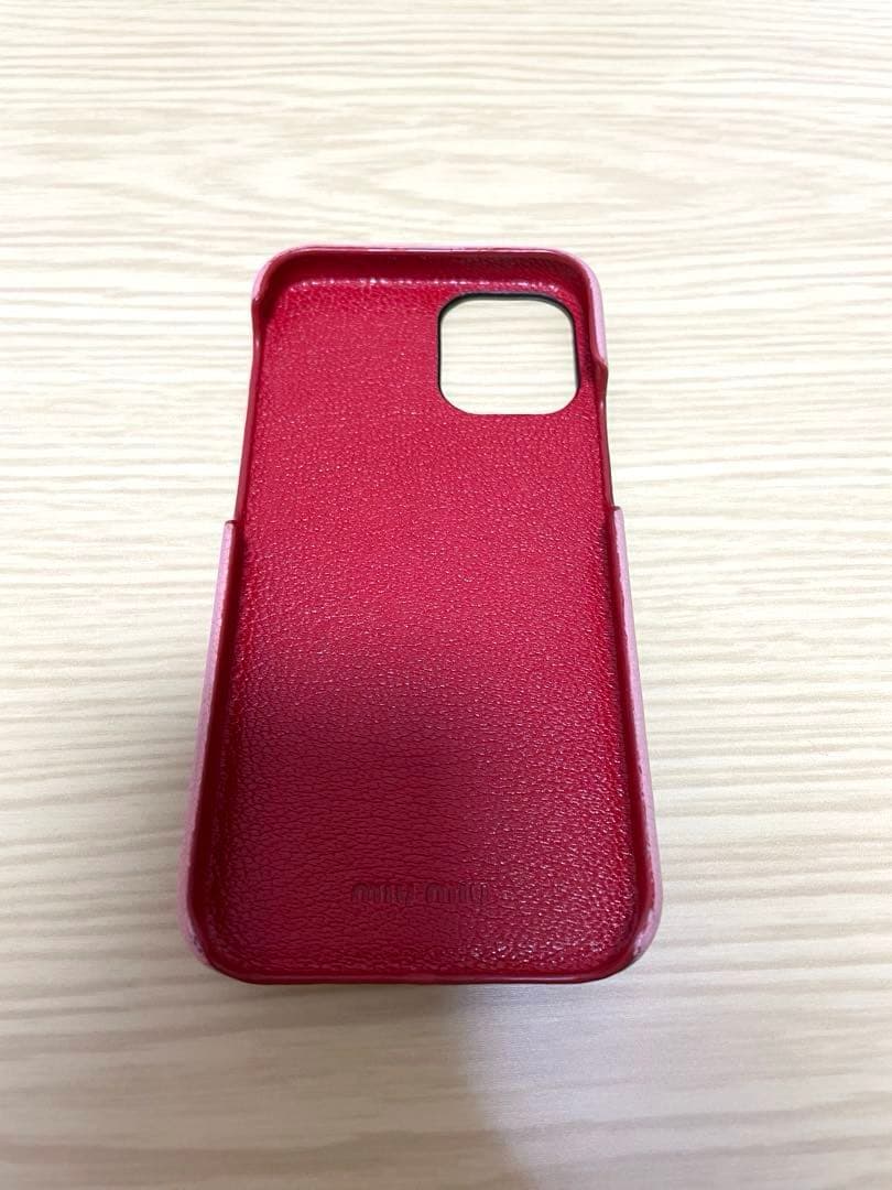 miumiu iPhone12mini ケース　ミュウミュウ　プラダ　PRADA