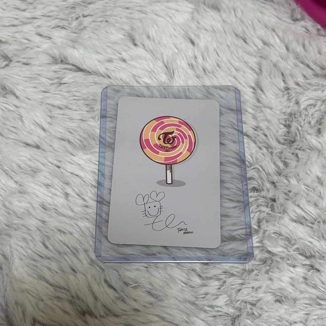 TWICE ペンライト ケース モモ トレカ