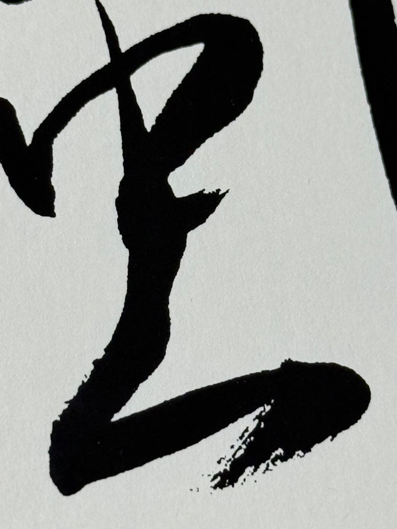 希少　元内閣総理大臣　安倍晋三　書