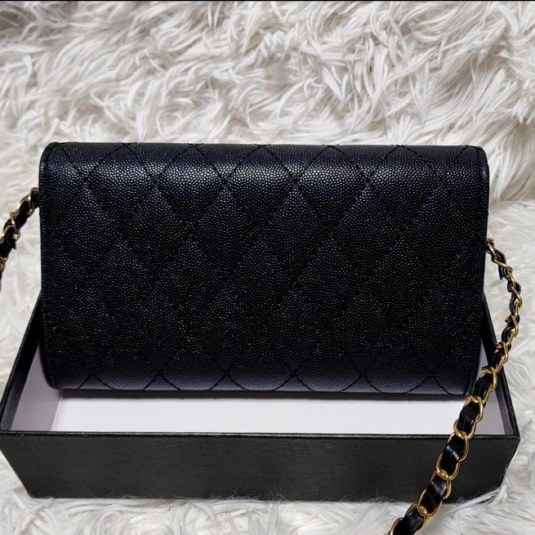 専用CHANELノベルティチェーンウォレット ショルダーバッグ ノベルティ