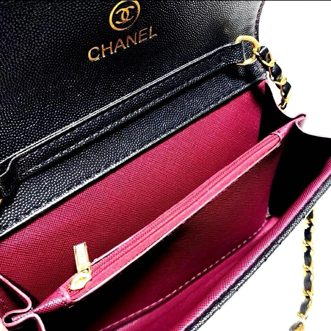 専用CHANELノベルティチェーンウォレット ショルダーバッグ ノベルティ
