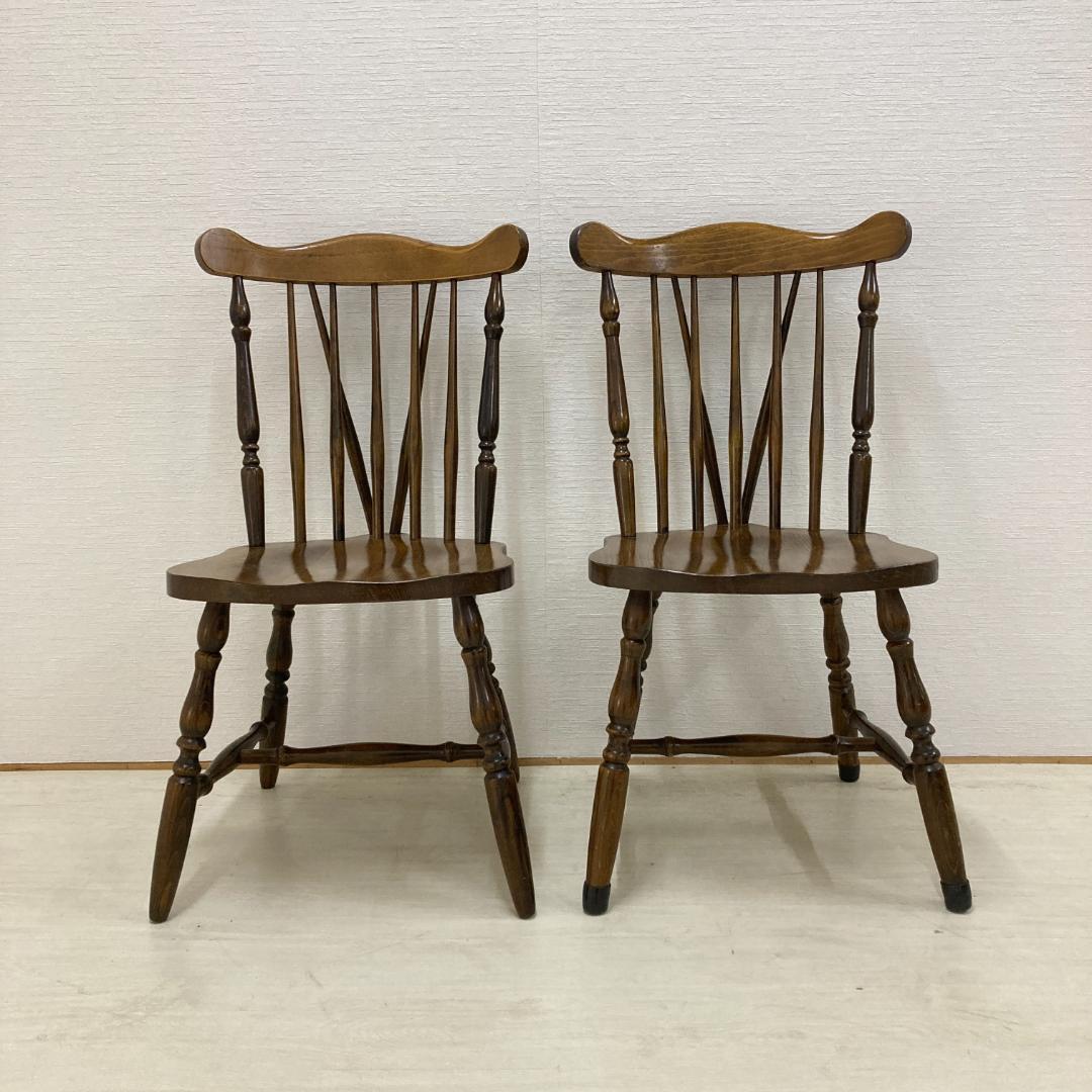 飛騨の家具　ヒダ　ダイネット　スピンドルチェア　ウィンザーチェア　椅子　木製