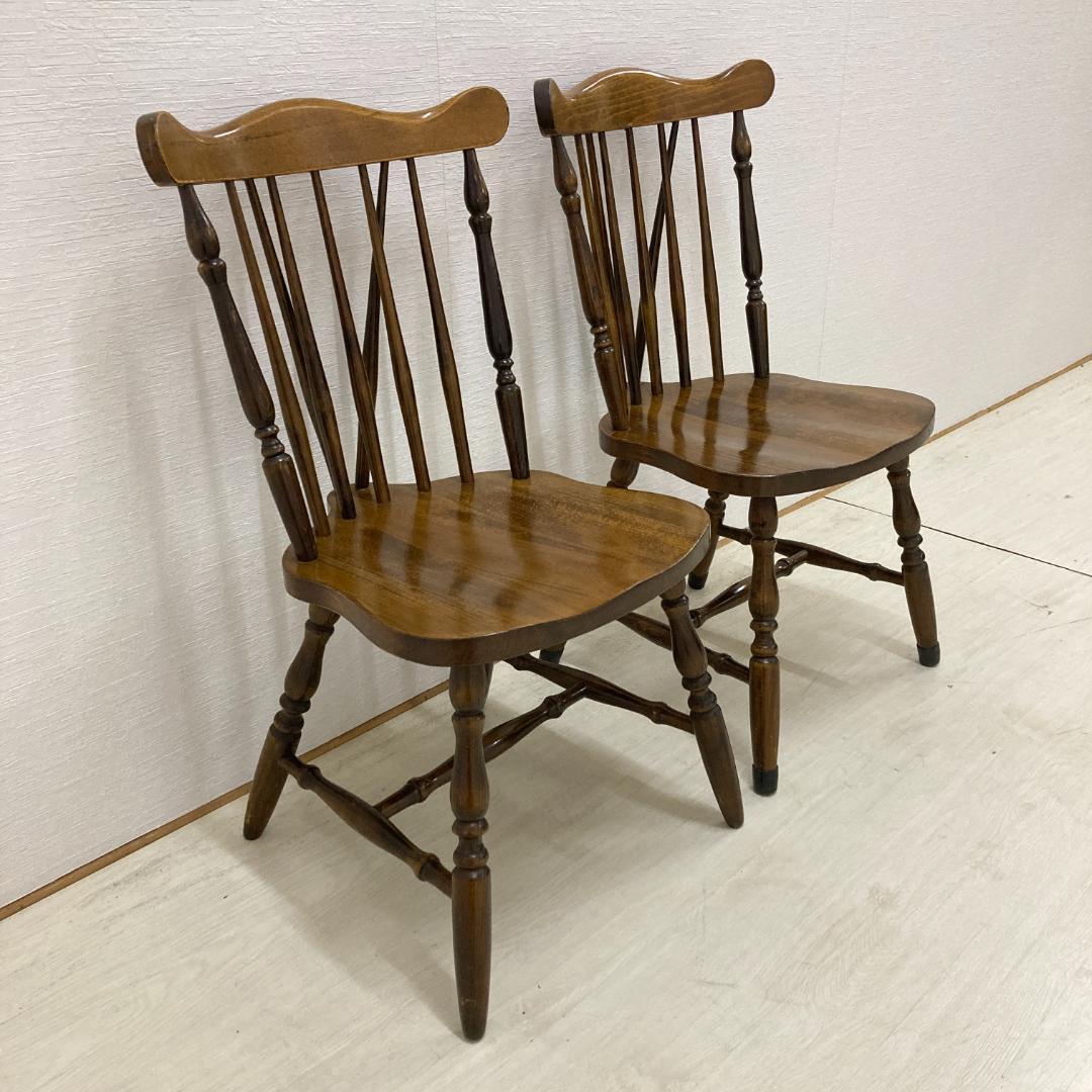 飛騨の家具　ヒダ　ダイネット　スピンドルチェア　ウィンザーチェア　椅子　木製