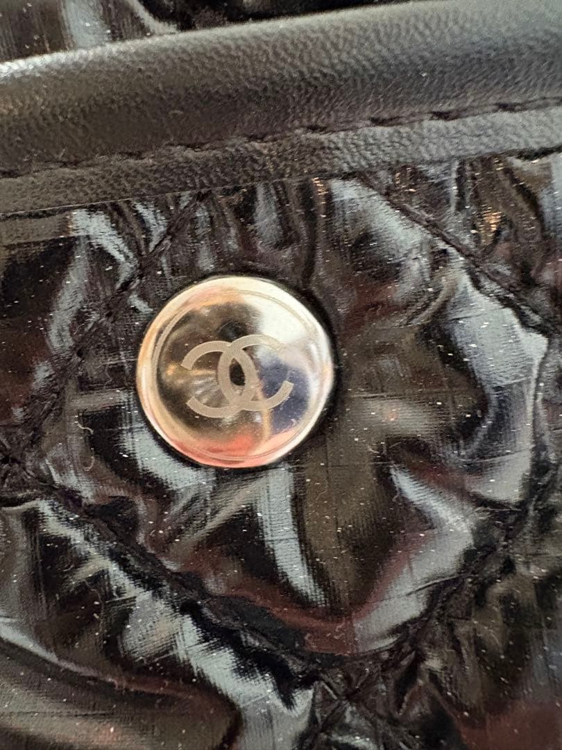 CHANEL ノベルティブラック キルティングリュック