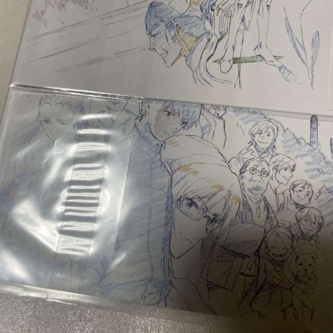シン・エヴァンゲリオン 原画集 上巻 下巻 特典のみ ポストカード 2点セット