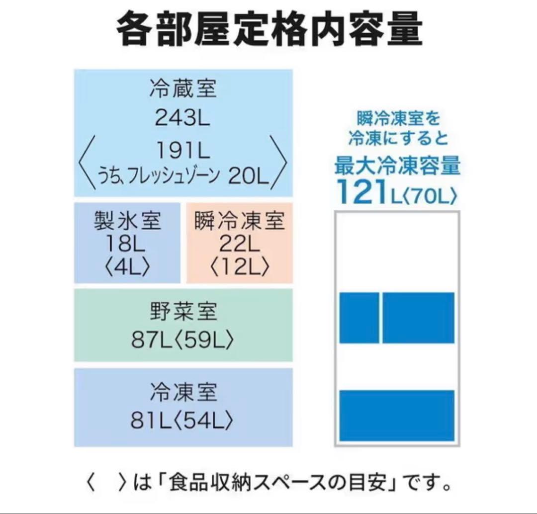 三菱 冷蔵庫 MR-MB45J 左開き【2023年・長期保証有】
